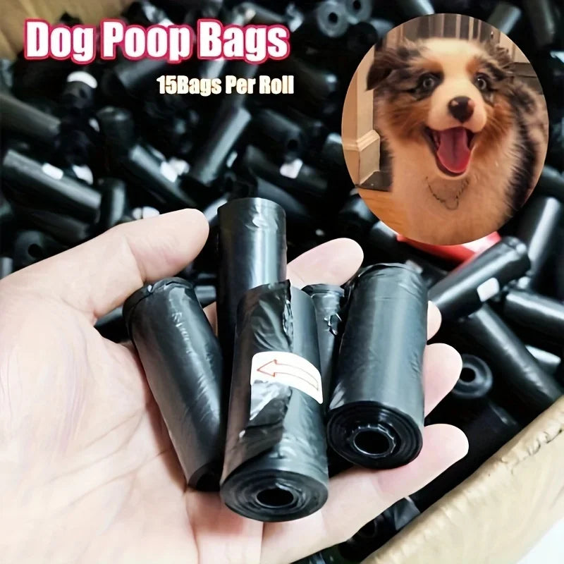 Portable Dog Poop Bags Durable And Leak-Proof For Pets