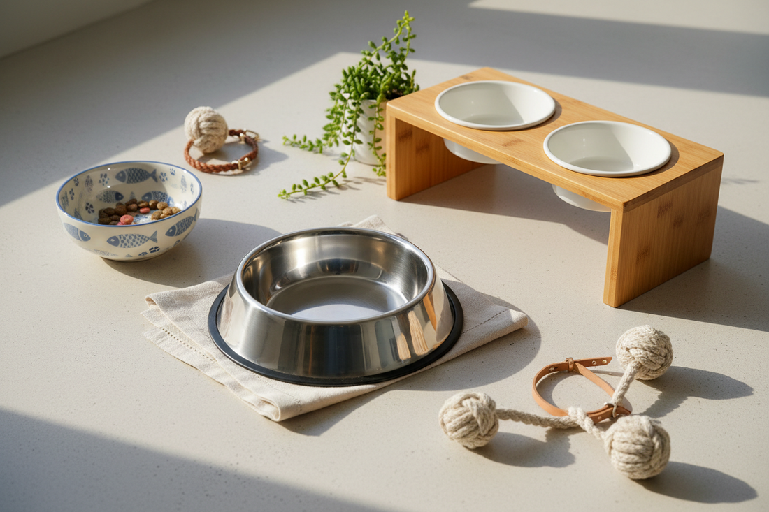Elevate Your Pet’s Mealtime with Stylish Bowls and Feeders