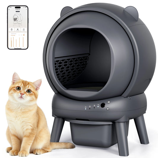 Self Cleaning Litter Box With Infrared And Weight Sensor