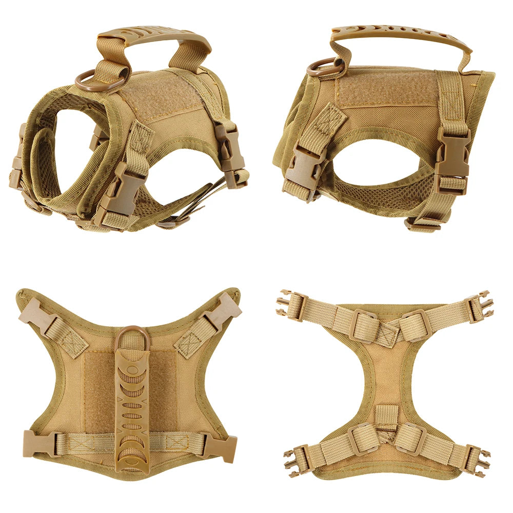 PETRAVEL Tactical Cat Harness And Leash Set For Small Dog