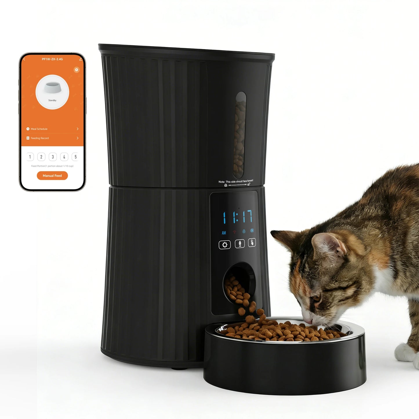 Automatic WiFi Cat Feeder With App Control And Timer