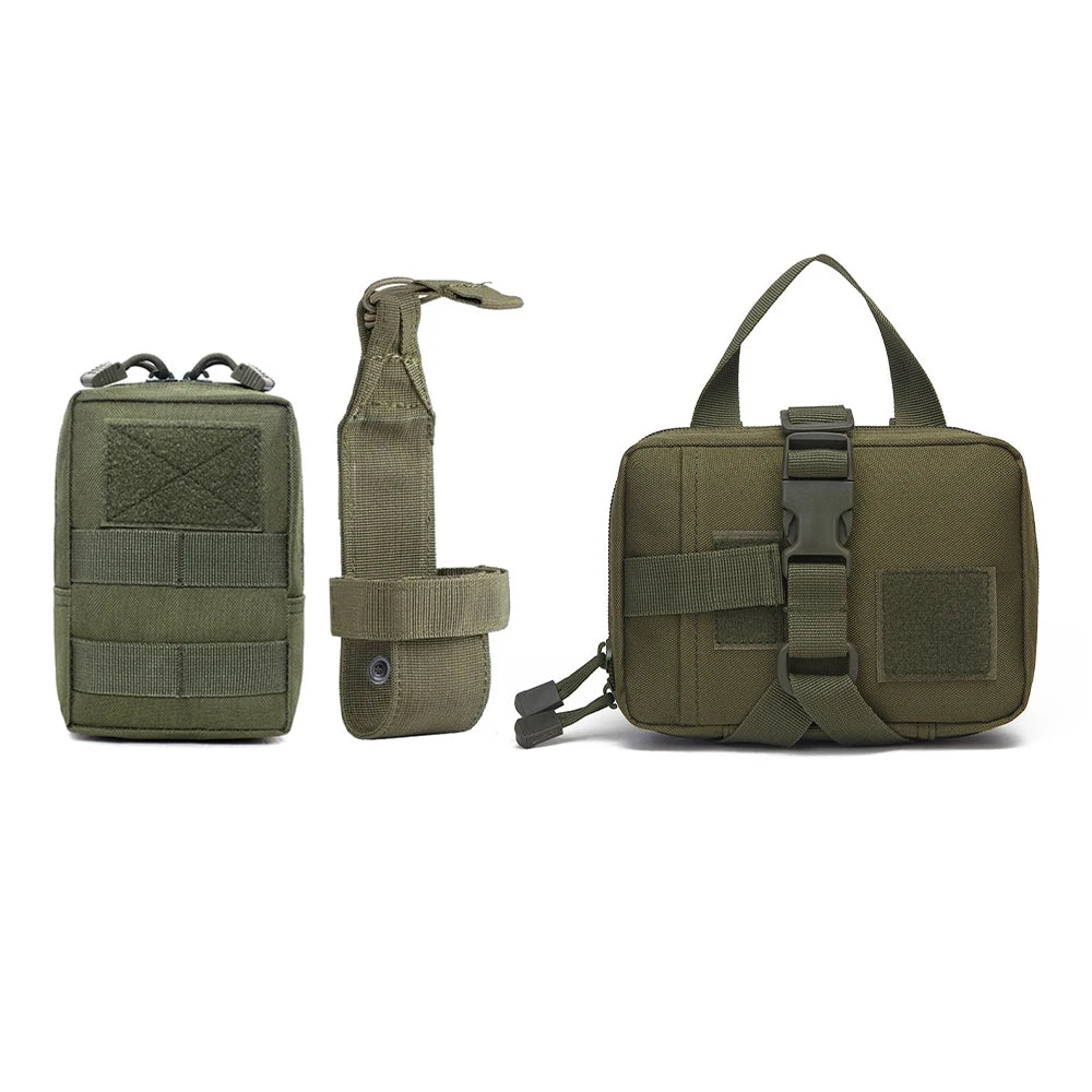 PETRAVEL Dog Tactical Bags Set Molle Pouches for Harness