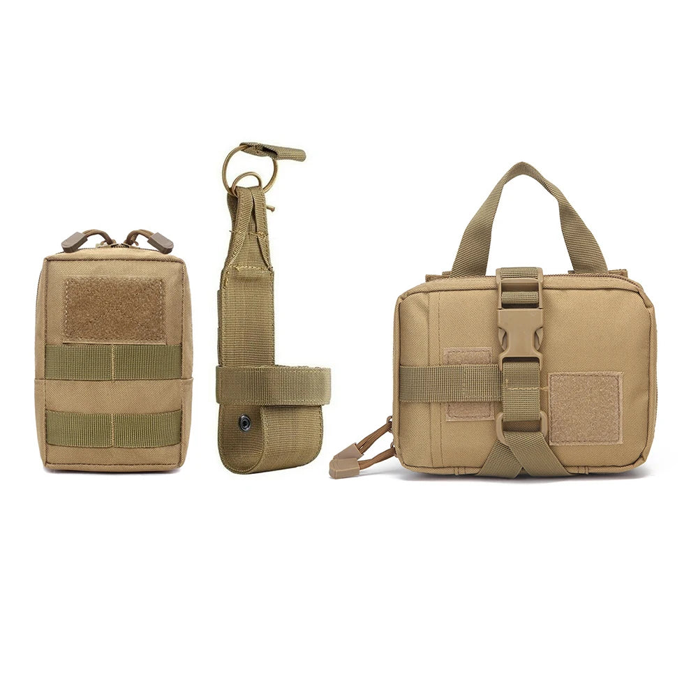 PETRAVEL Dog Tactical Bags Set Molle Pouches for Harness