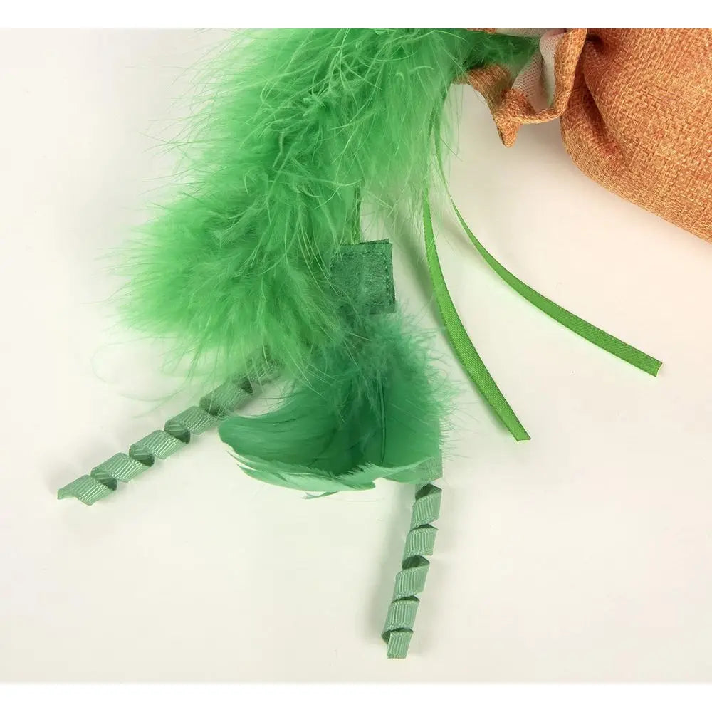 Karrot Crinkle Kicker Catnip Cat Toy For Curious Cats