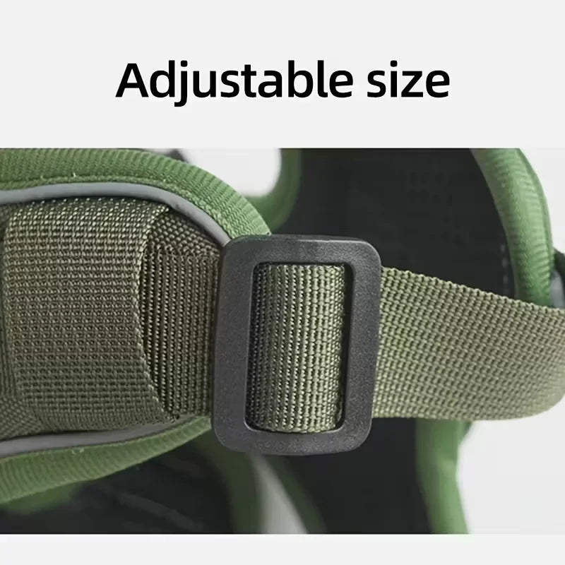 Heavy-Duty Dog Harness With Anti-Slip Padding Front Leash Connector
