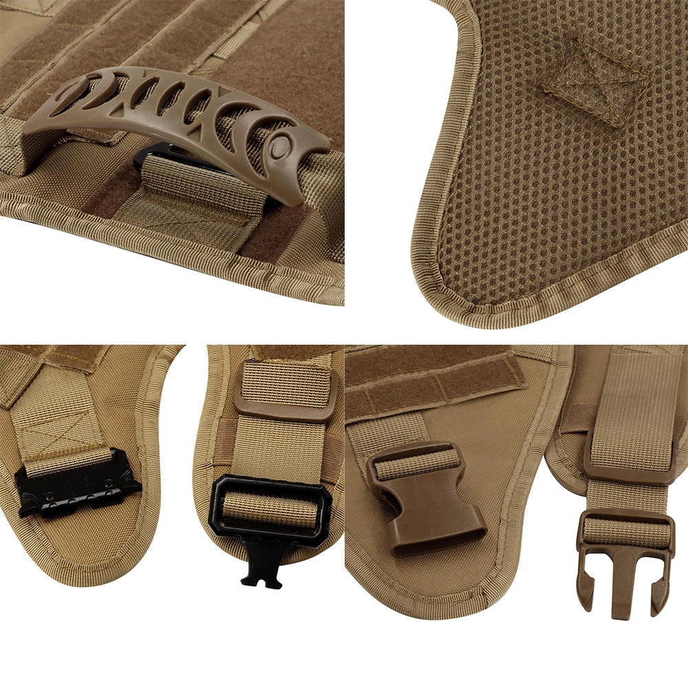 German Shepherd Harness And Leash Set For Training And Walking
