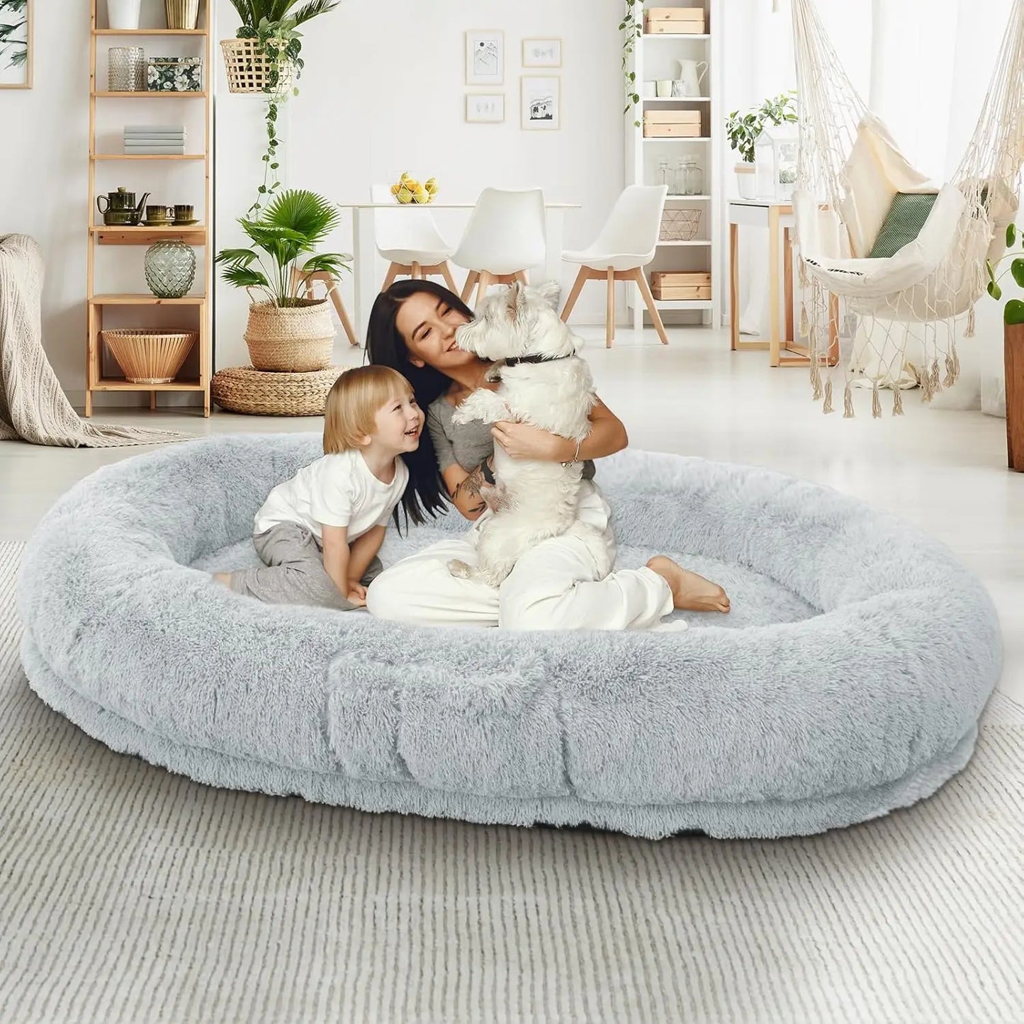 Memory Foam Bed For People And Pets Washable And Waterproof