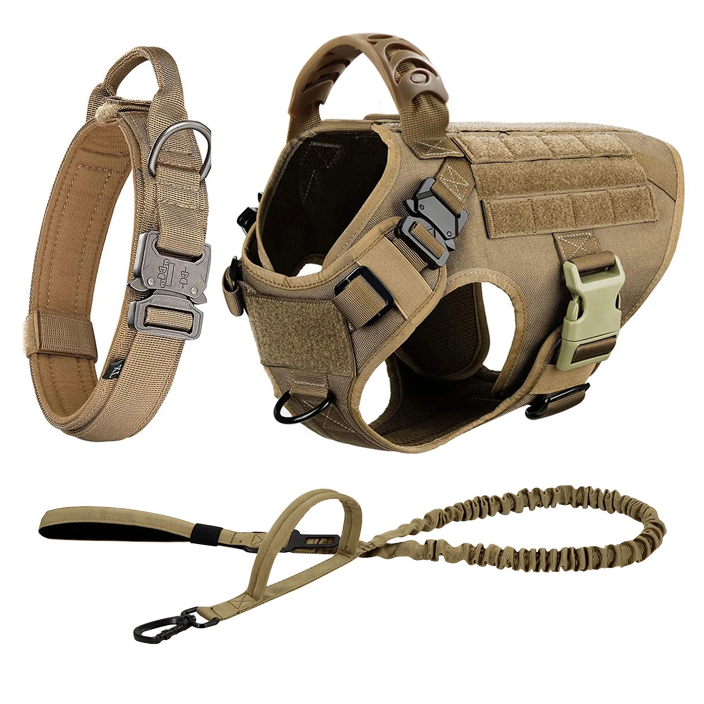 German Shepherd Harness And Leash Set For Training And Walking