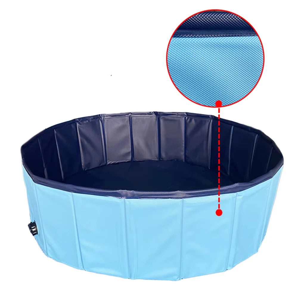 Portable Plastic Dog Pool Bathing Tub For Pets Grooming