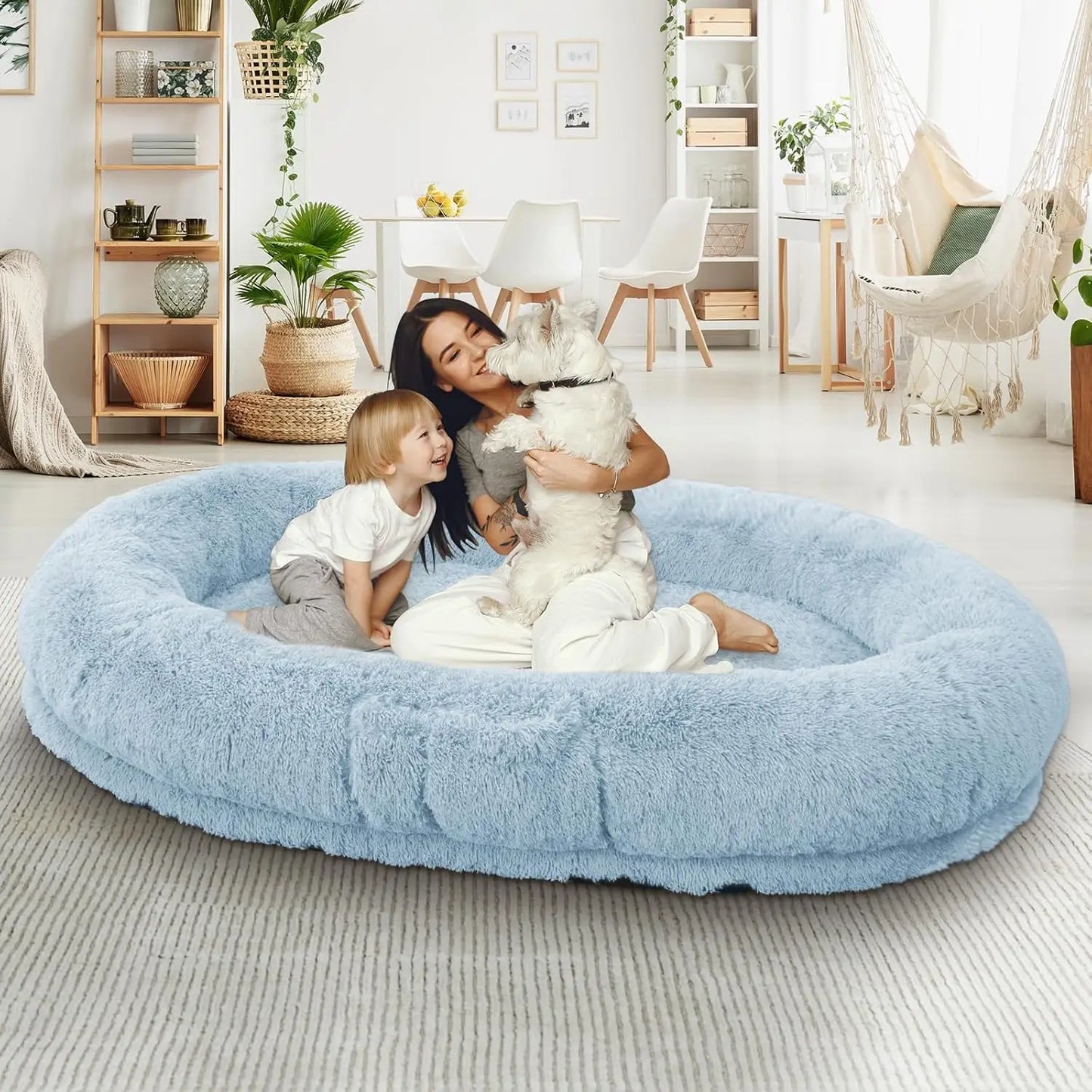 Memory Foam Bed For People And Pets Washable And Waterproof