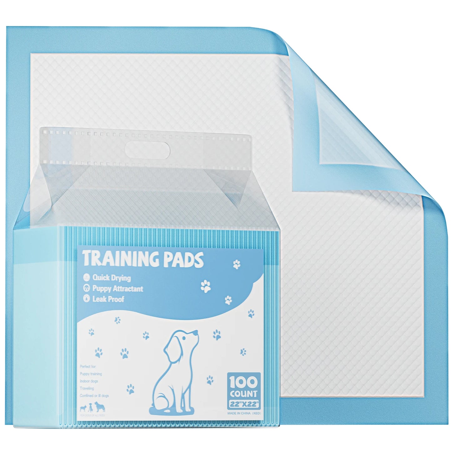 Nonedog Litter 150 Count Disposable Underpads Quick Drying Pads