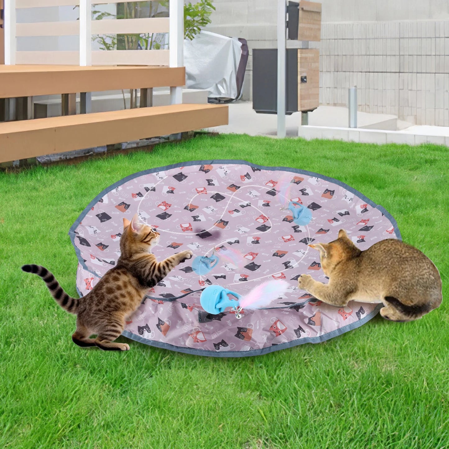 Interactive Motion Cat Toy Ball For Mouse Catching Game
