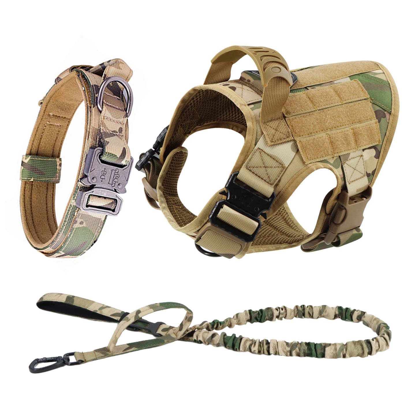 German Shepherd Harness And Leash Set For Training And Walking