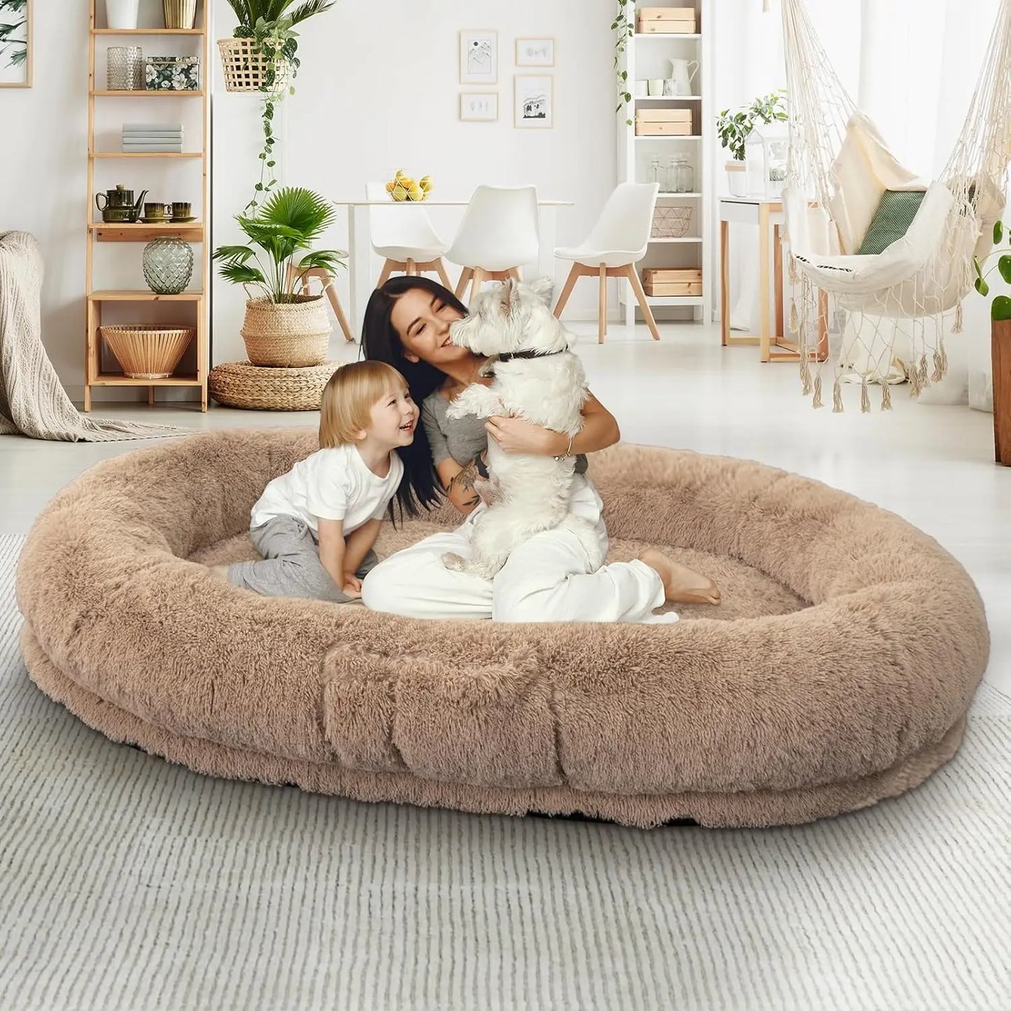Memory Foam Bed For People And Pets Washable And Waterproof