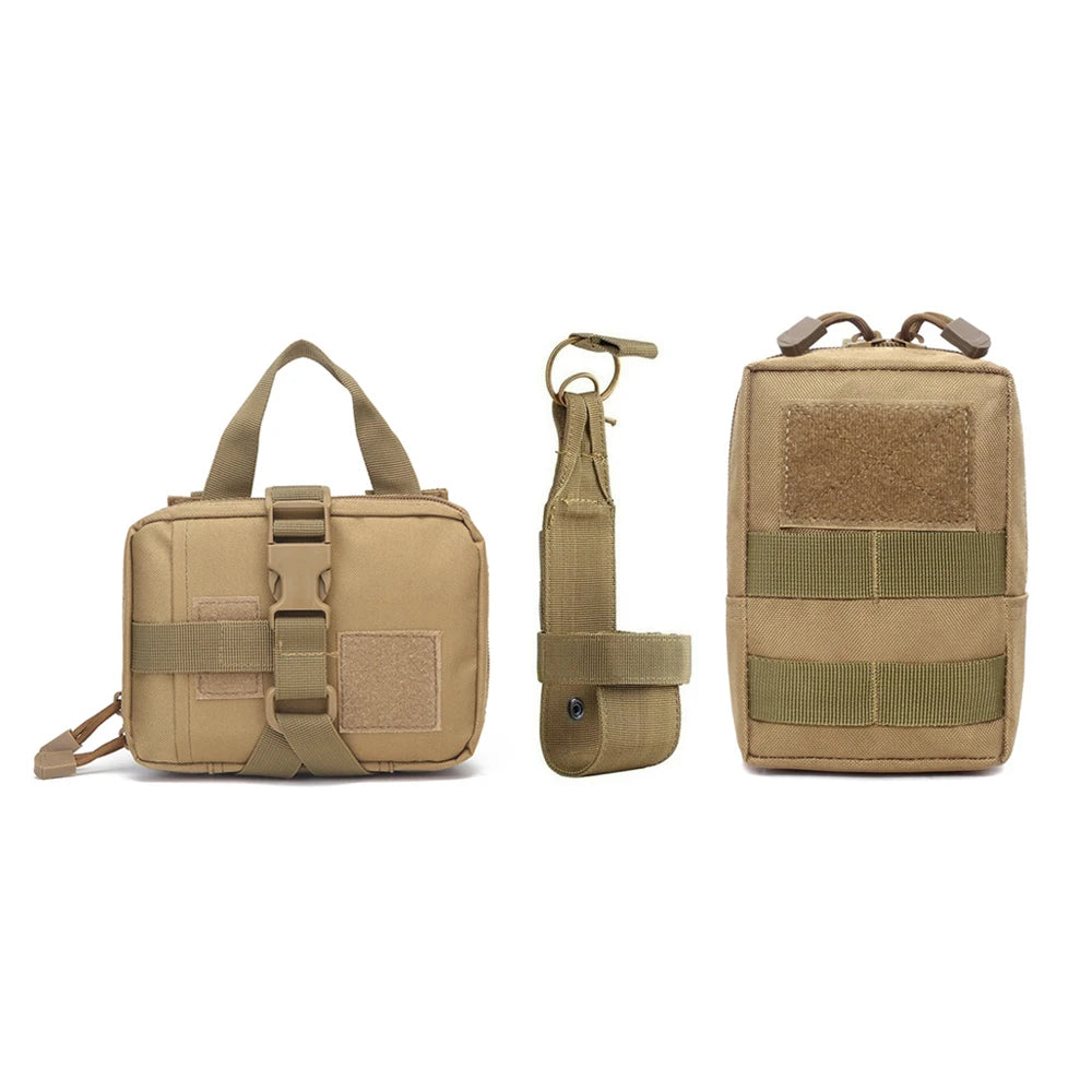 PETRAVEL Dog Tactical Bags Set Molle Pouches for Harness