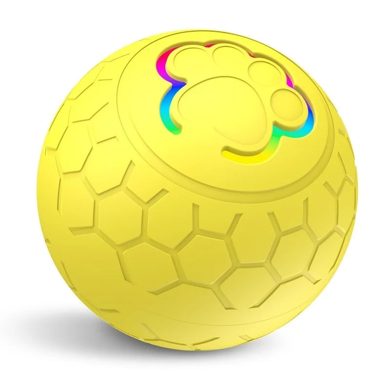 Electronic Interactive Dog Bouncing Ball With USB Charging RGB Lights