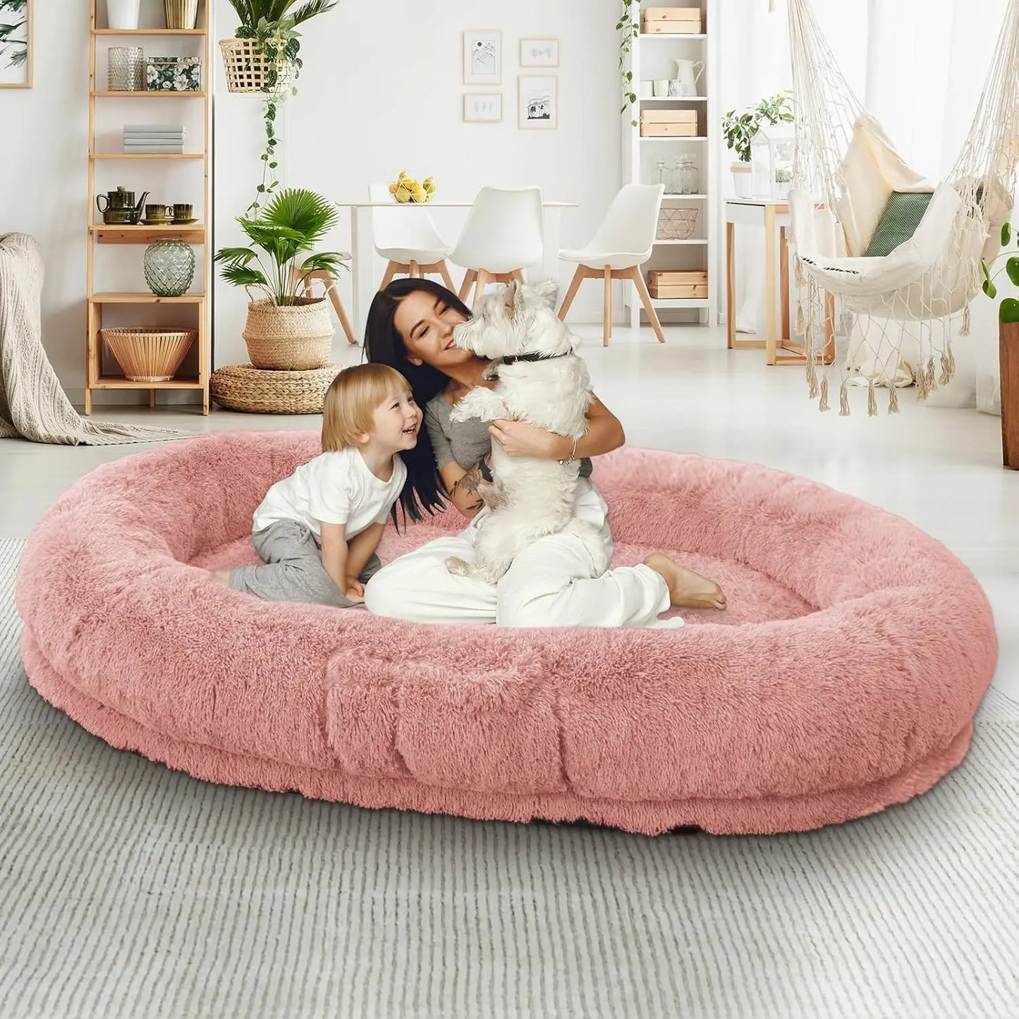Memory Foam Bed For People And Pets Washable And Waterproof