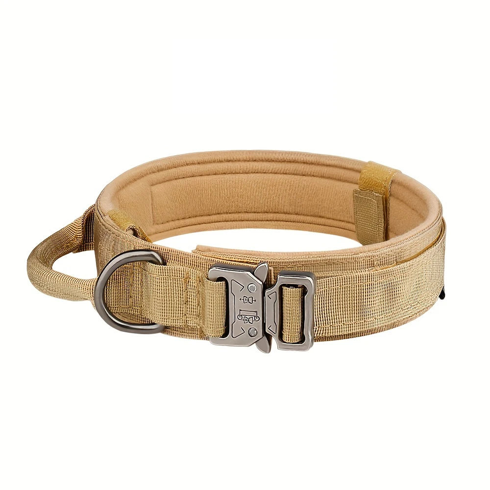 PETRAVEL Dog Training Collar Tactical Leash Set With Control Handle
