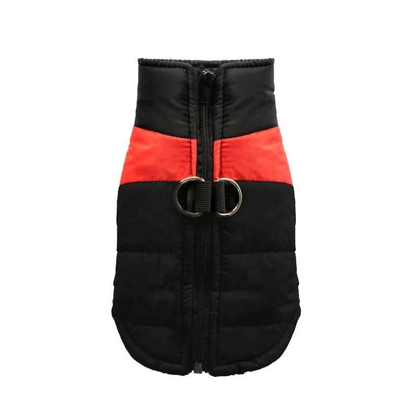 NONECN Waterproof Warm Dog Coat Winter Jacket Padded Zipper For Dogs