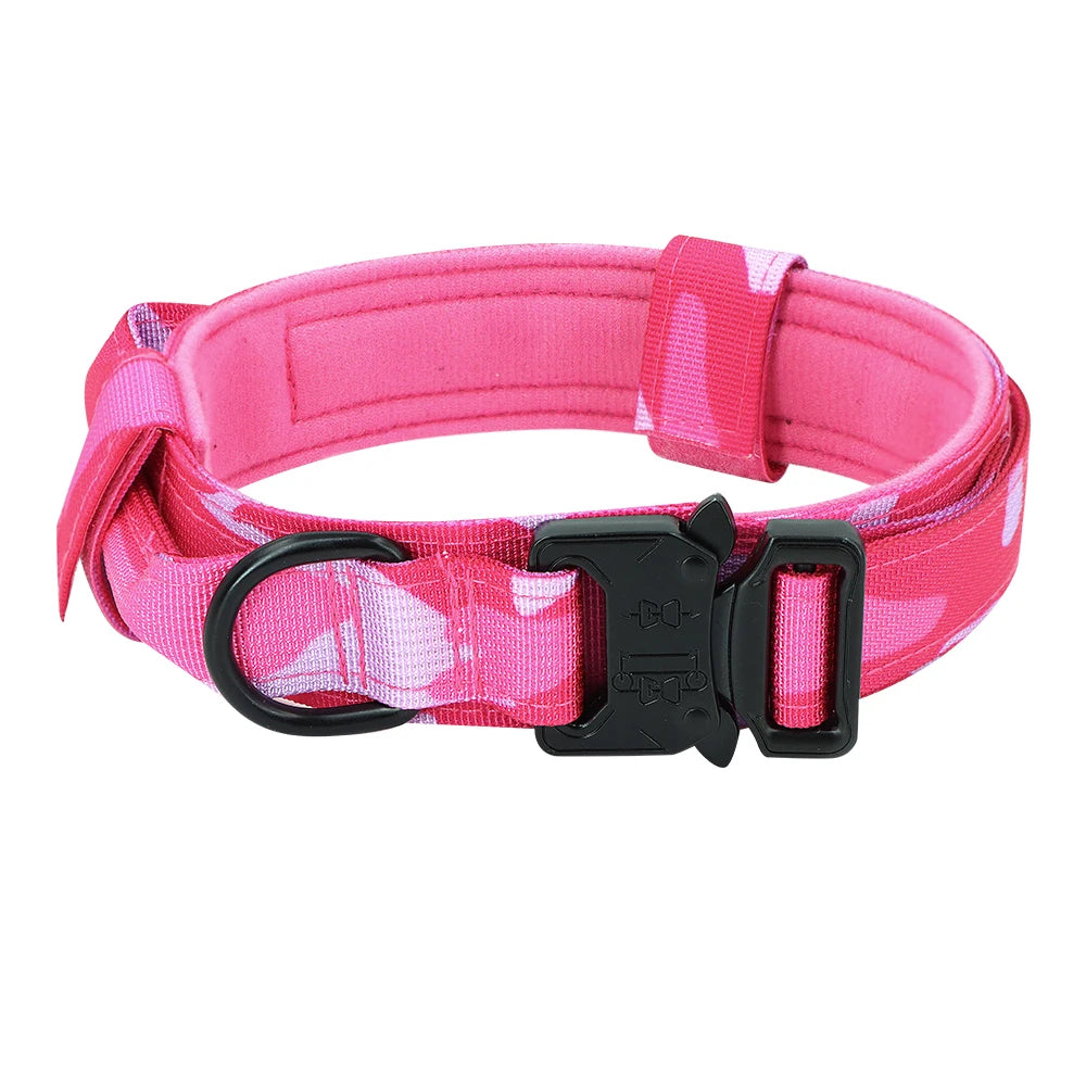 PETRAVEL Dog Training Collar Tactical Leash Set With Control Handle