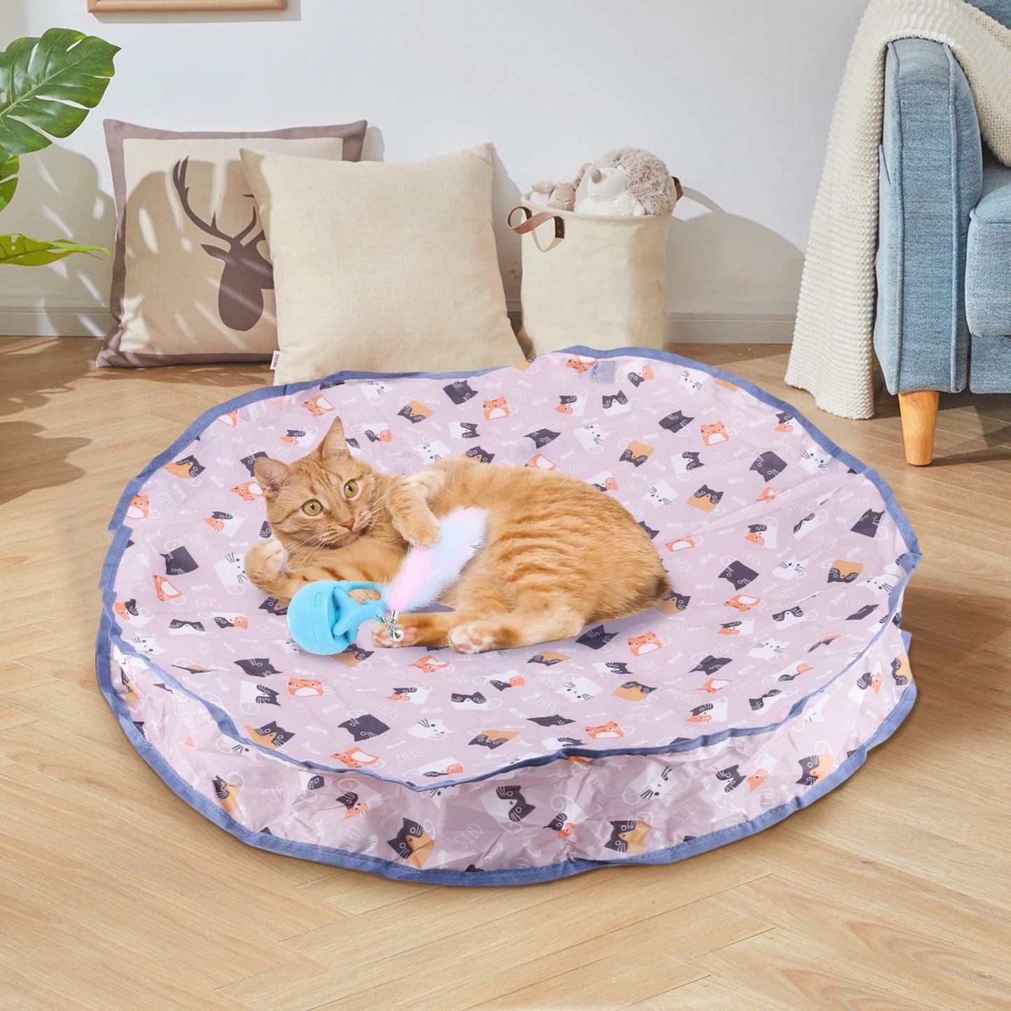 Interactive Motion Cat Toy Ball For Mouse Catching Game