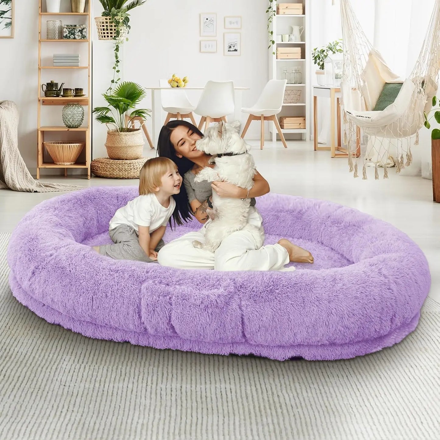 Memory Foam Bed For People And Pets Washable And Waterproof