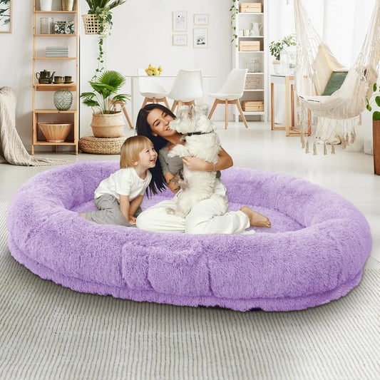Memory Foam Bed For People And Pets Washable And Waterproof