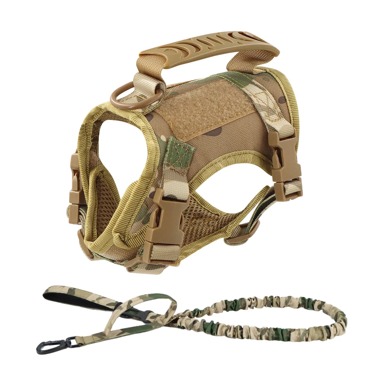 PETRAVEL Tactical Cat Harness With Leash Set Escape Proof