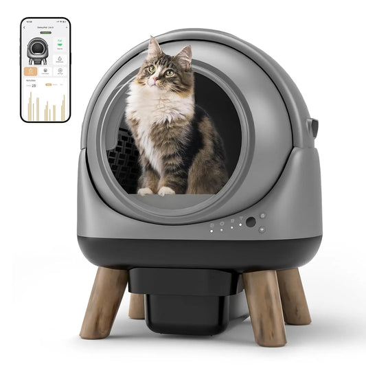 G1 Automatic Self-Cleaning Cat Litter Box With App