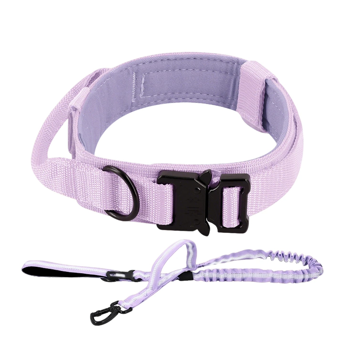 PETRAVEL Dog Training Collar Tactical Leash Set With Control Handle
