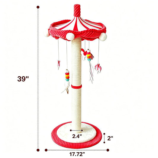 CWV Interactive Cat Tree With Rotating Feather Teaser Post