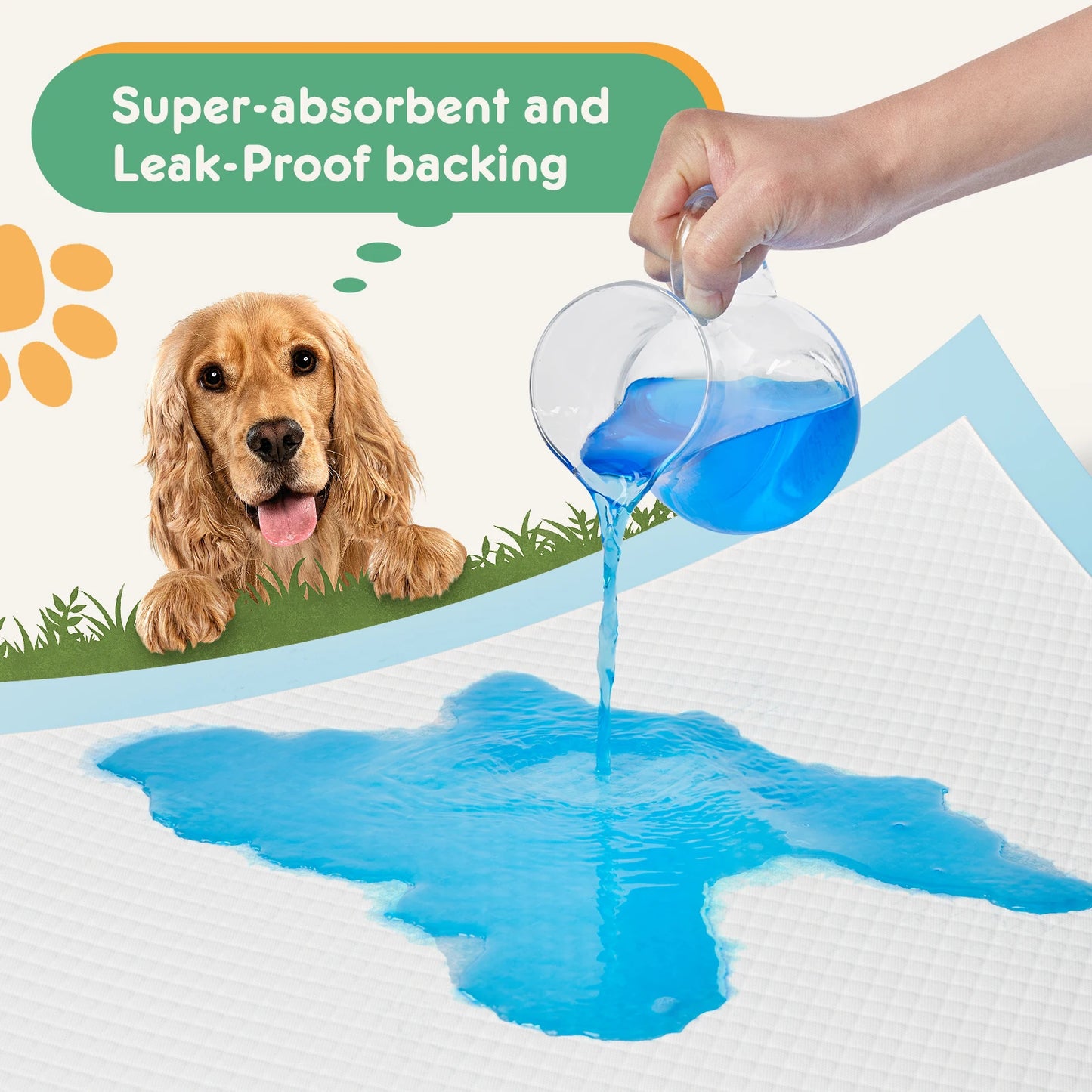 Nonedog Litter 150 Count Disposable Underpads Quick Drying Pads
