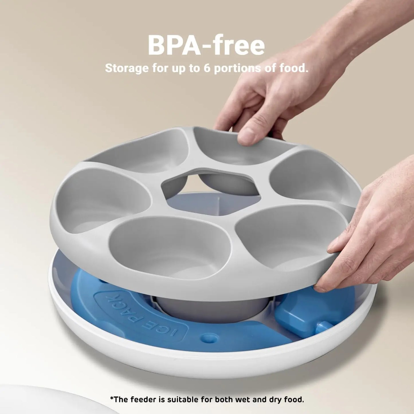 WiFi Smart Pet Feeder With App Control And Programmable Timer