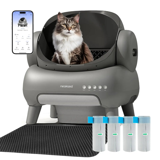 M1 Plus Self Cleaning Automatic Cat Litter Box Bundle With Odor Control