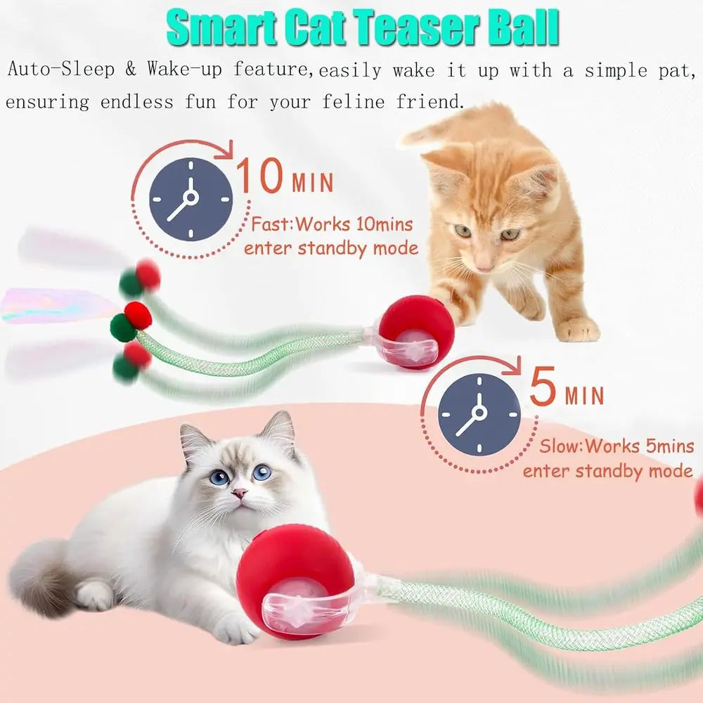 Speed 2.0 Tail Interactive Cat Toy Pack With Chirping Motion