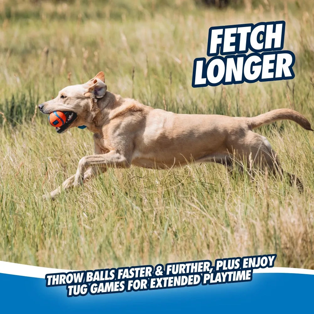 Chuckit Ultra Tug Dog Ball with Strap for Large Dogs