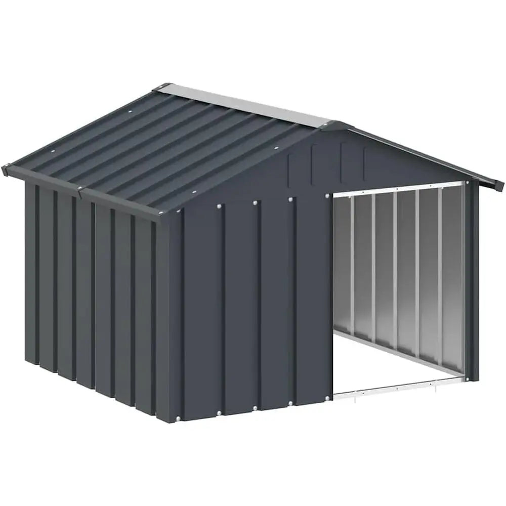 Weatherproof Outdoor Dog House Galvanized Steel Kennel