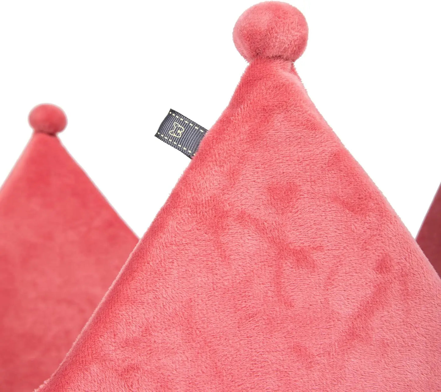 Crown Shaped Plush Pet Bed for Dogs and Cats Washable