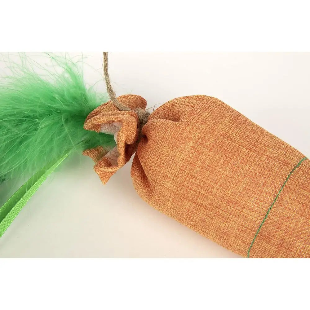 Karrot Crinkle Kicker Catnip Cat Toy For Curious Cats