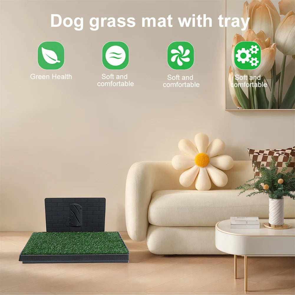 Dog Grass Pad Tray Reusable Training Pad Small Dogs