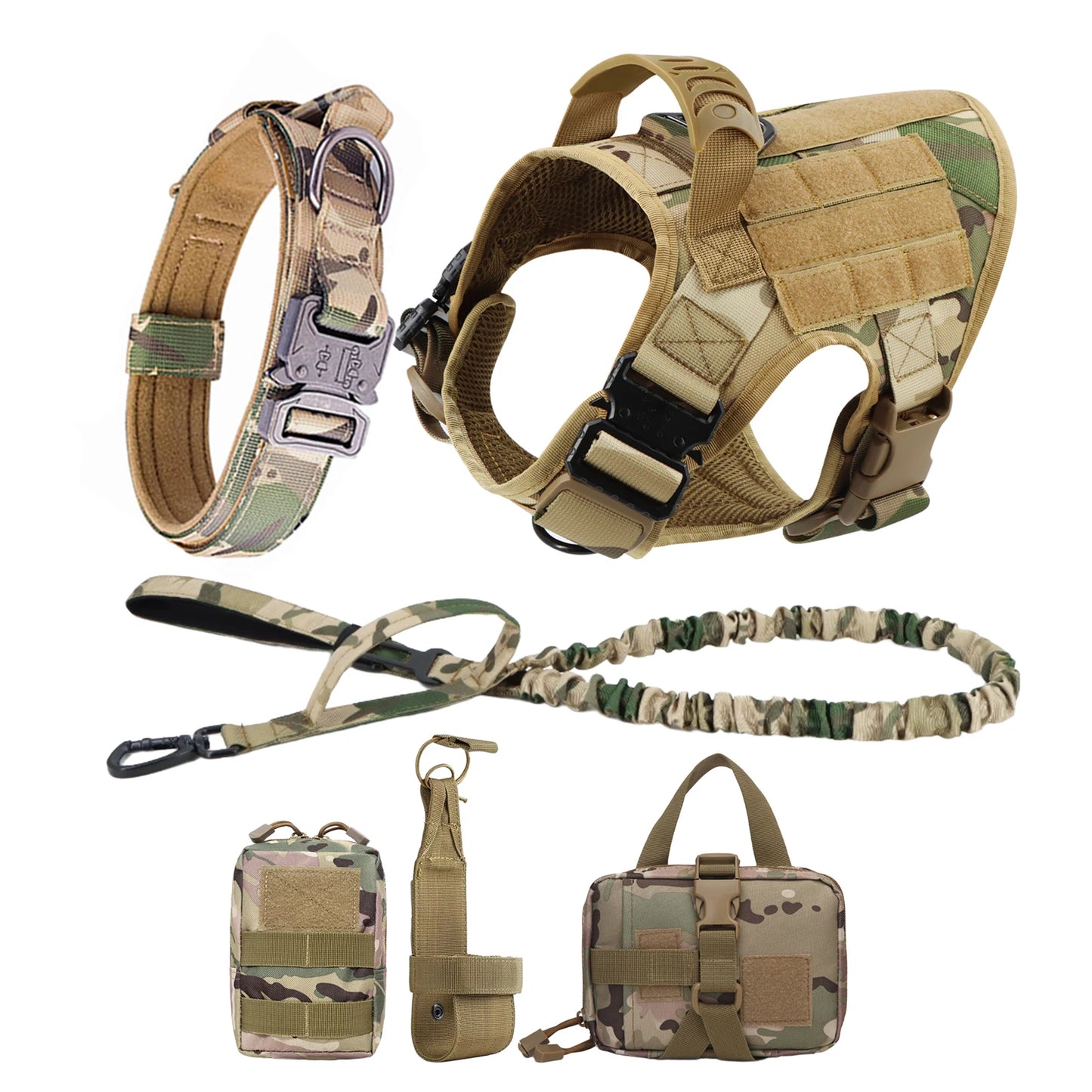 German Shepherd Harness And Leash Set For Training And Walking