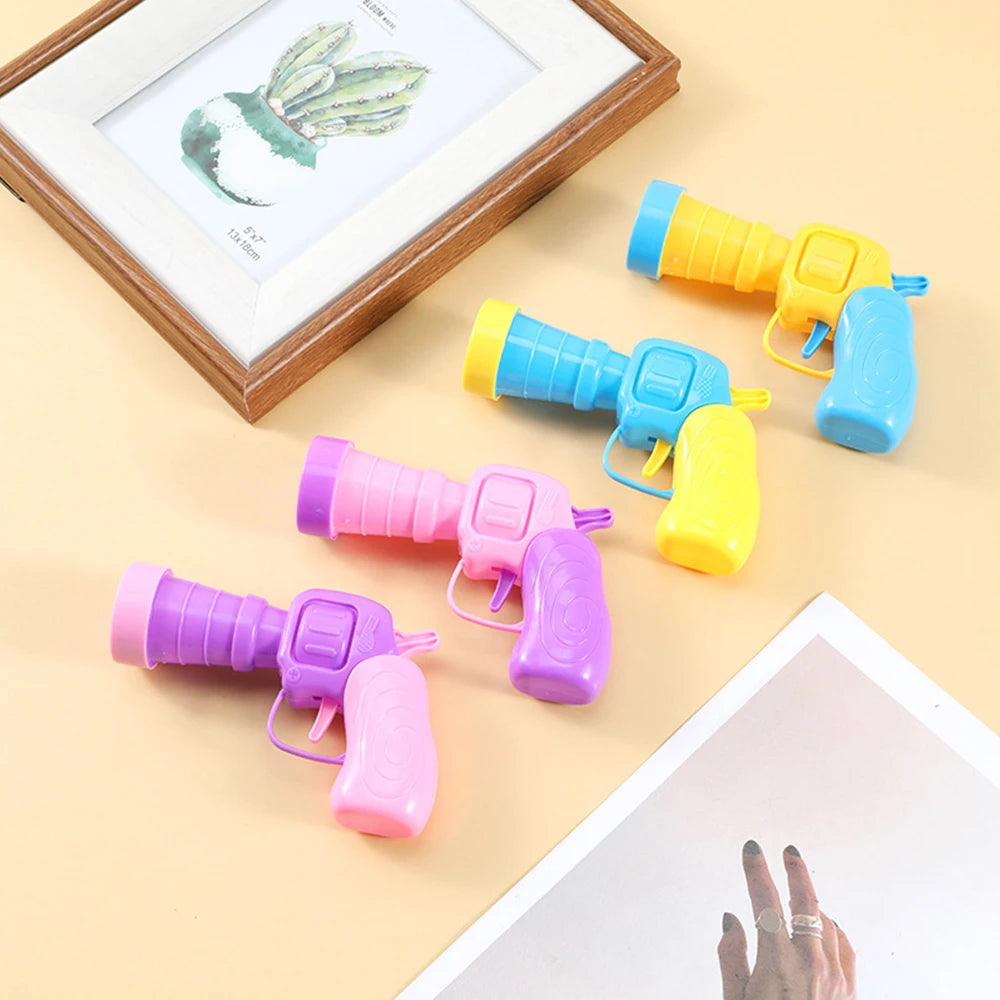 Interactive Cat Plush Ball Shooting Gun Launcher Toy