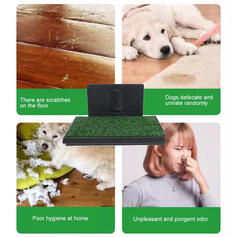 Dog Grass Pad Tray Reusable Training Pad Small Dogs