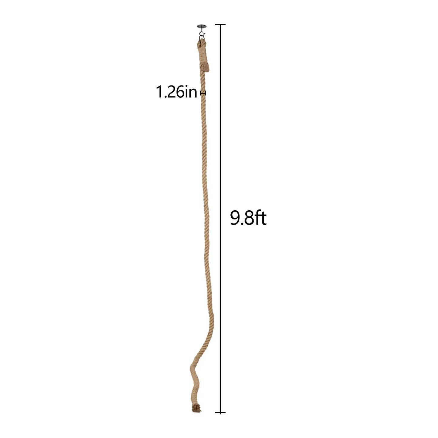 Indoor Cat Sisal Climbing Rope Wall Mounted Scratching Post