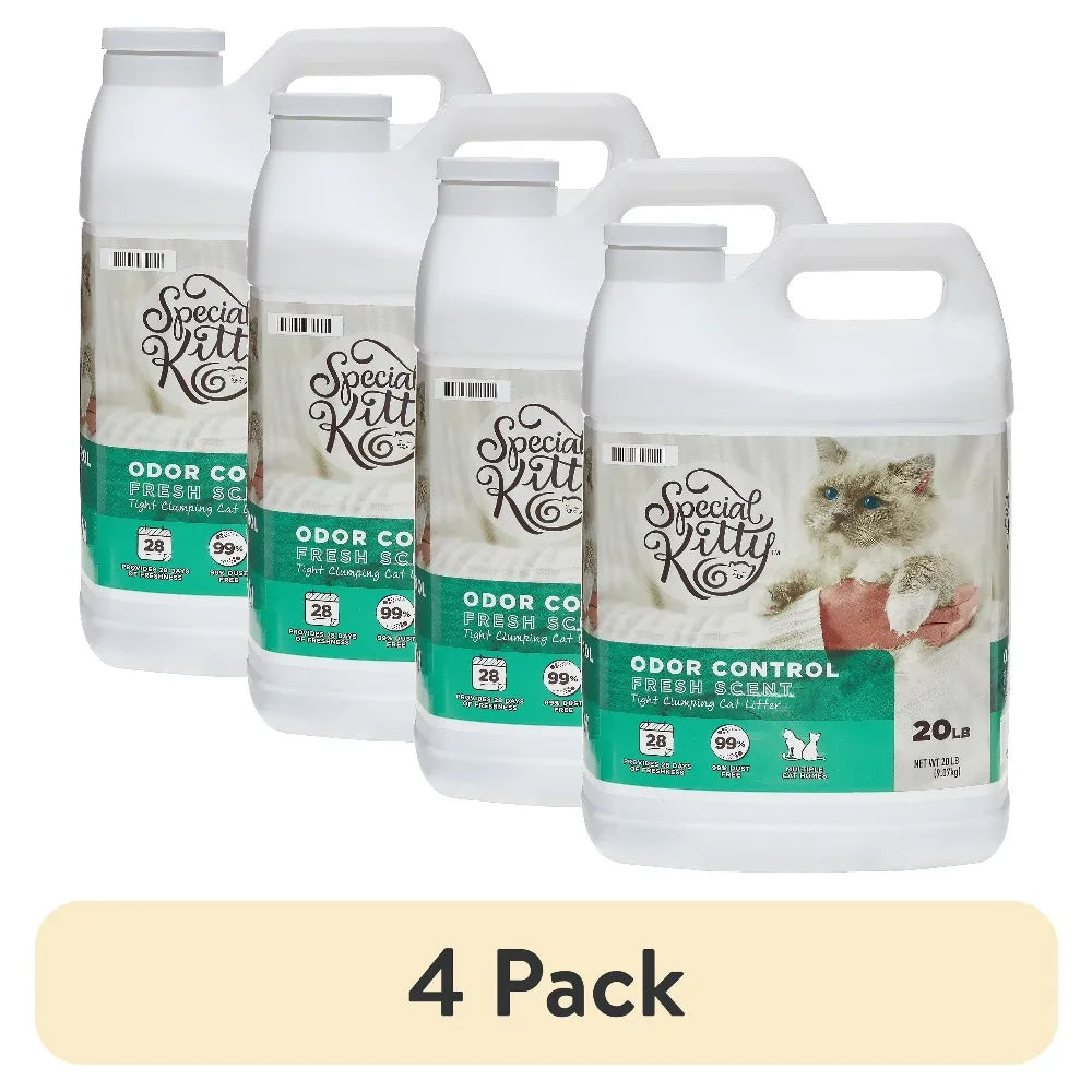 Special Kitty Clumping Clay Cat Litter Fresh Odor Control
