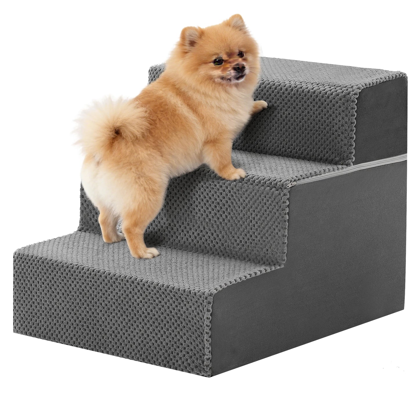Three To Five Right Angled FoamNonSlip Dog Staircase Ramp