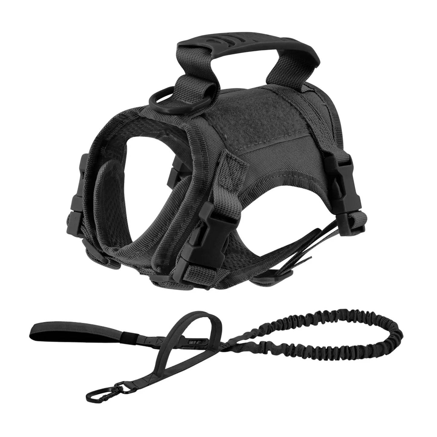 PETRAVEL Tactical Cat Harness With Leash Set Escape Proof