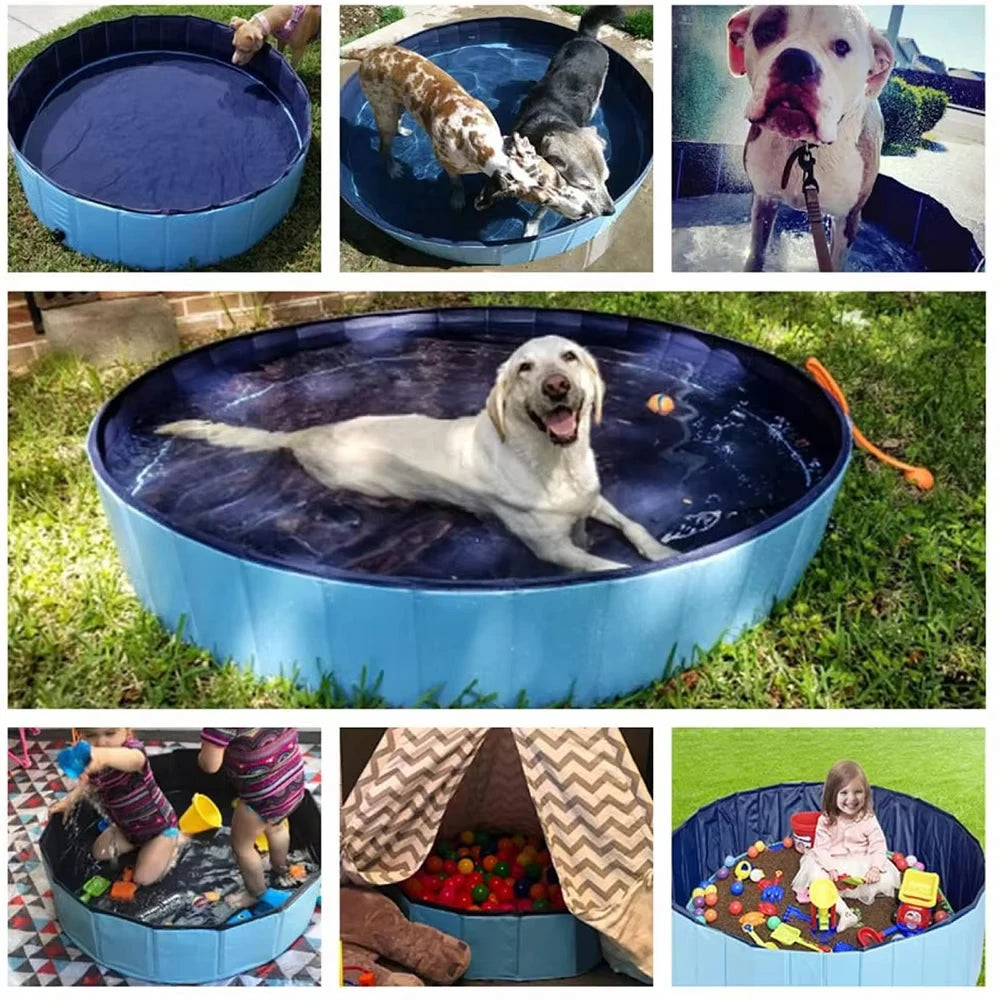 Portable Plastic Dog Pool Bathing Tub For Pets Grooming