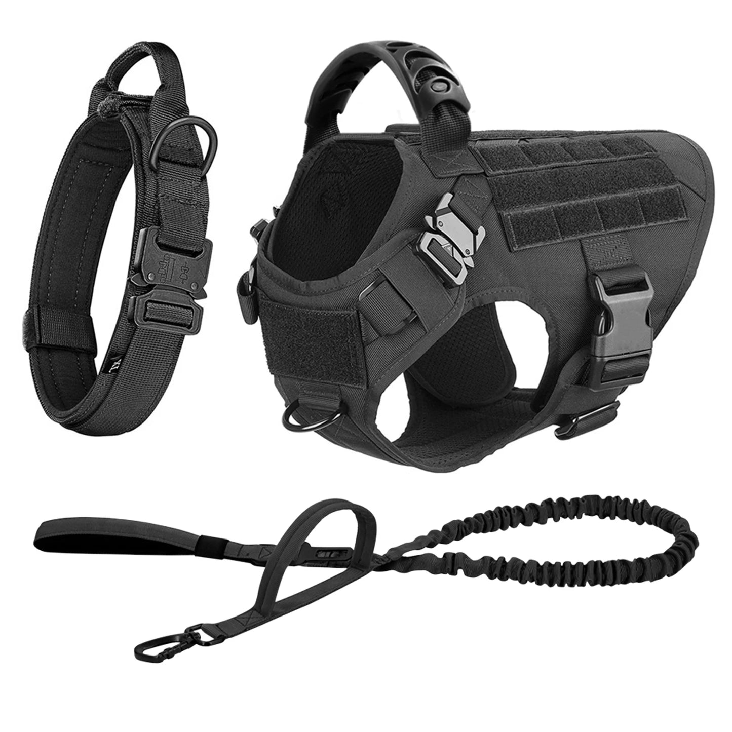 German Shepherd Harness And Leash Set For Training And Walking