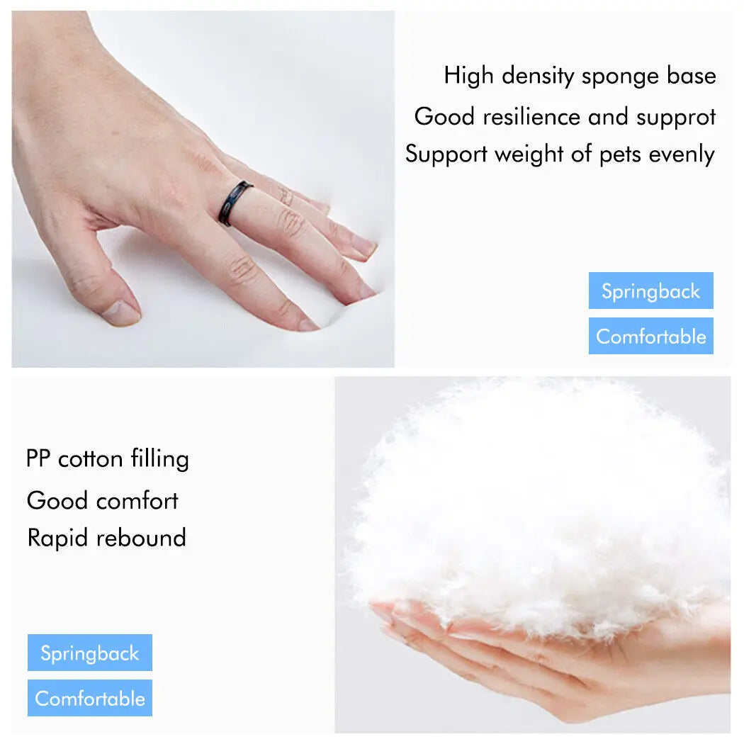 BINGOPAW Orthopedic Dog Bed With Removable Cover And Foam Mattress